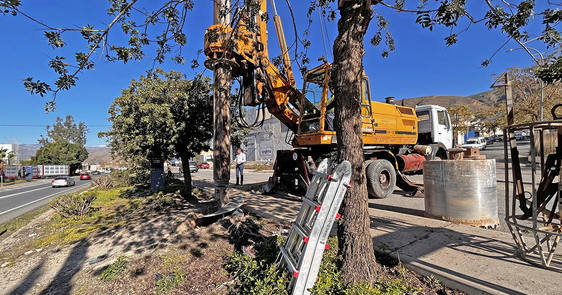 La Tomillera, en obras