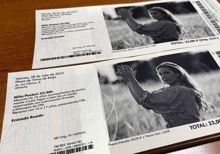 Berja pone a la venta las entradas para disfrutar de la voz de Niña Pastori