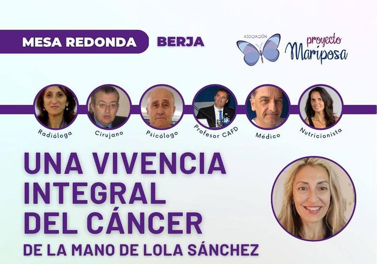 Proyecto Mariposa abordará en Berja el cáncer desde un punto de vista «integral»