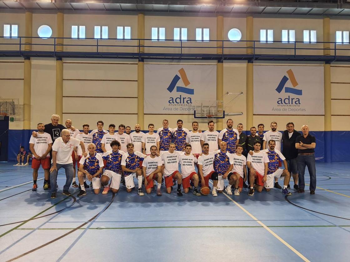 Leyendas del Real Madrid, invitado de excepción a la fiesta del baloncesto en Adra