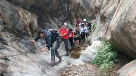 Vía ferrata en las Estrechuras