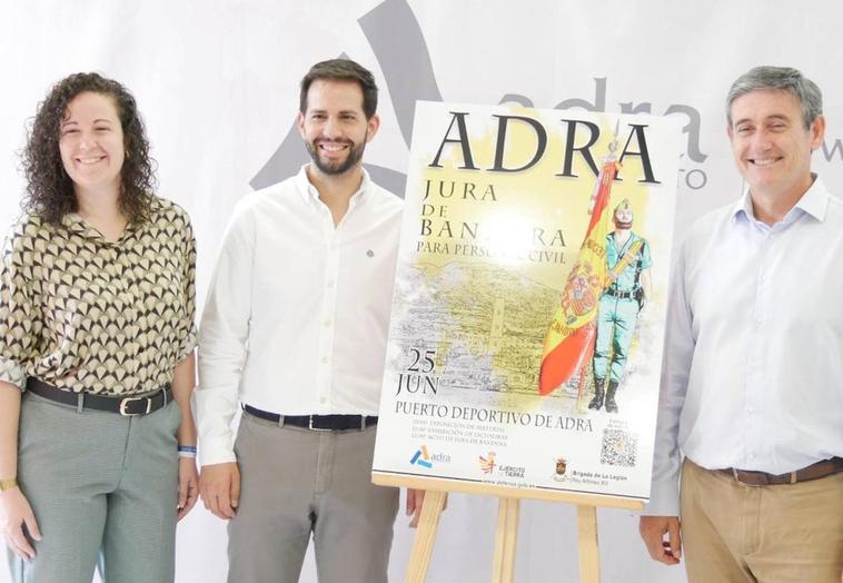 Adra podrá jurar bandera el 25 de junio