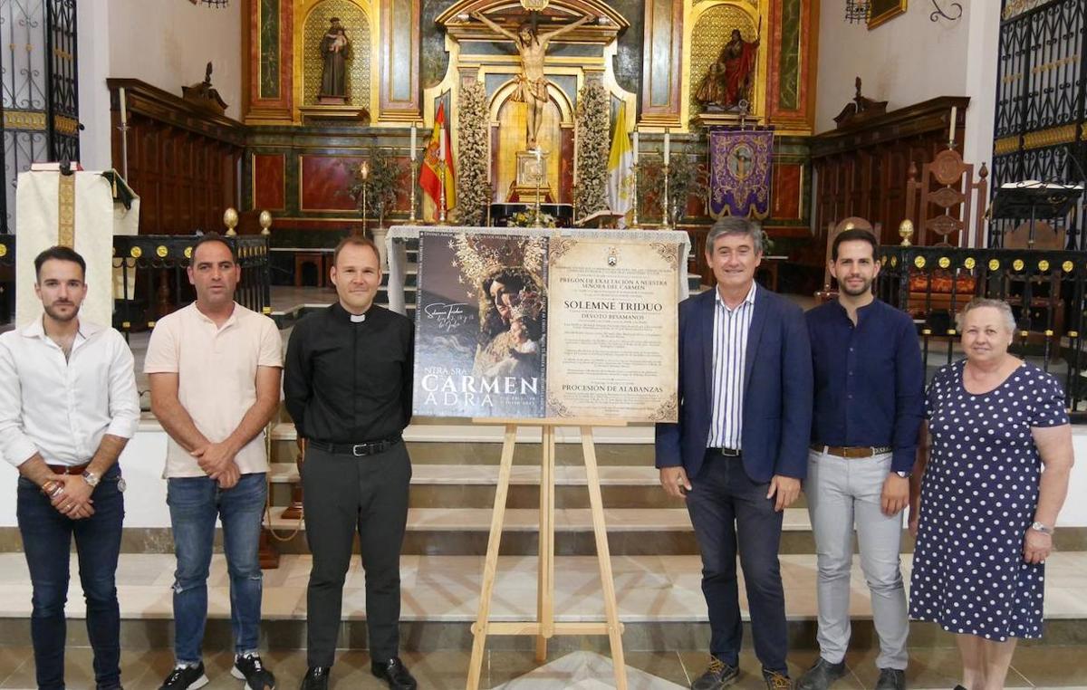 Francisco Avilés, pregonero de la patrona de los marineros