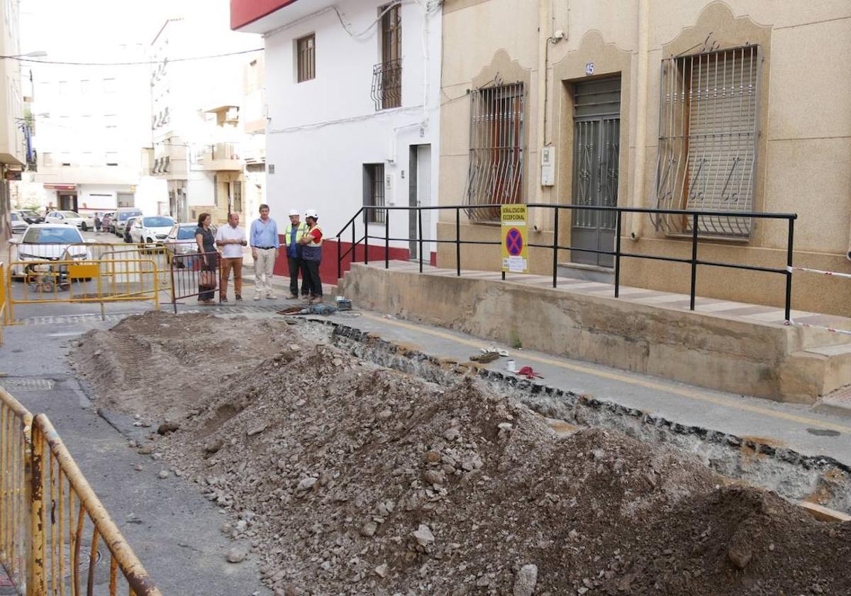 La Rambla de las Cruces incorpora pluviales en tramos donde no existían