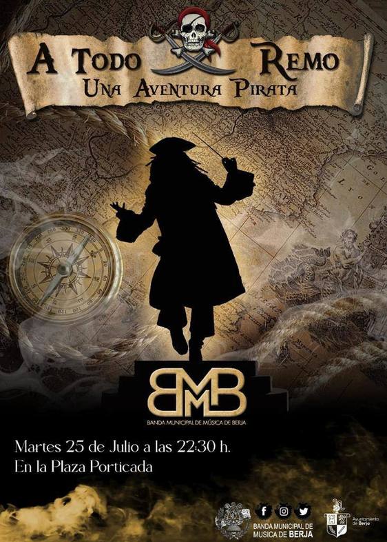 La Banda de Música de Berja se vuelve 'pirata'