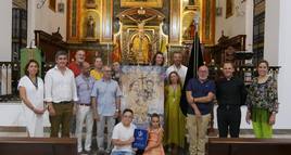 Juan Parrilla firma el cartel religioso de la Feria de Adra