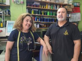 Dolores Reyes y Francisco Campoy.