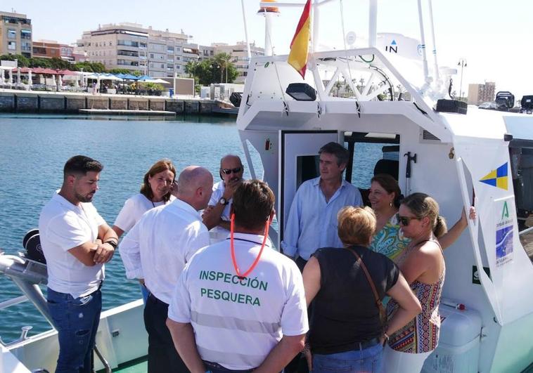 La Junta presenta en Adra nuevas embarcaciones de inspección pesquera