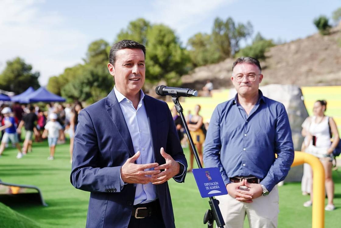 El parque de La Alpujarra, un atractivo más en Berja