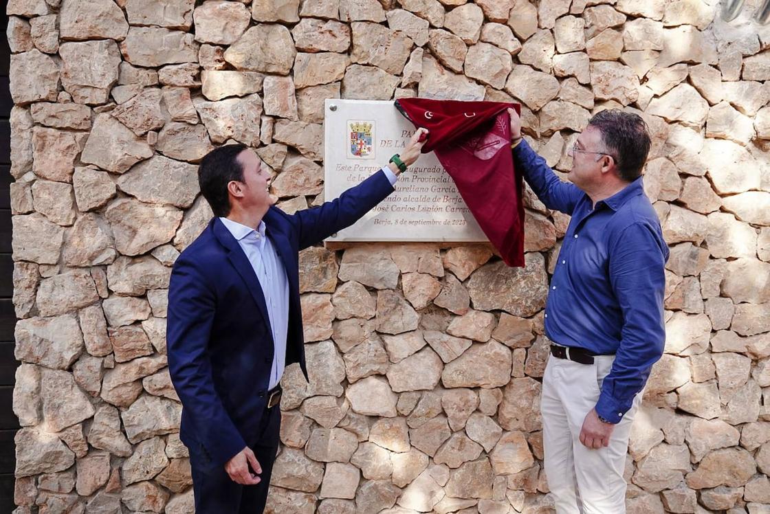 El parque de La Alpujarra, un atractivo más en Berja