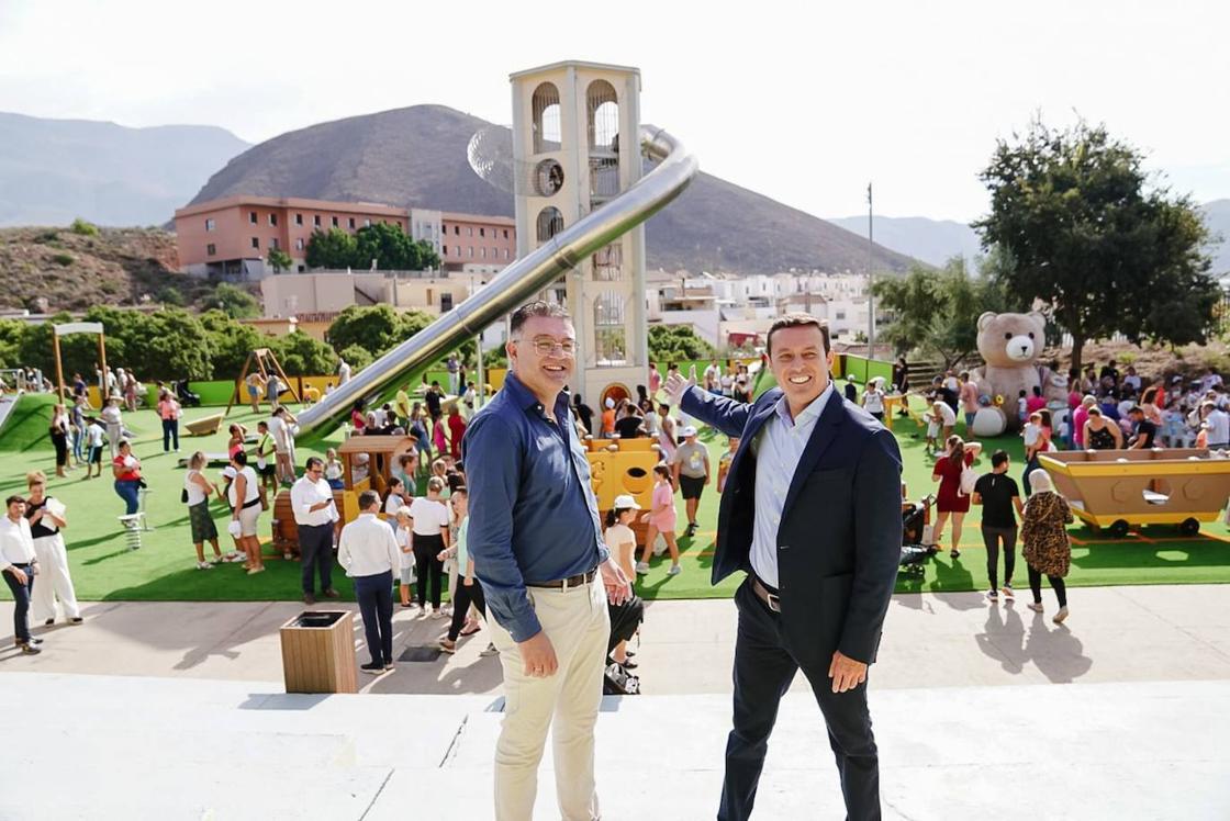 El parque de La Alpujarra, un atractivo más en Berja
