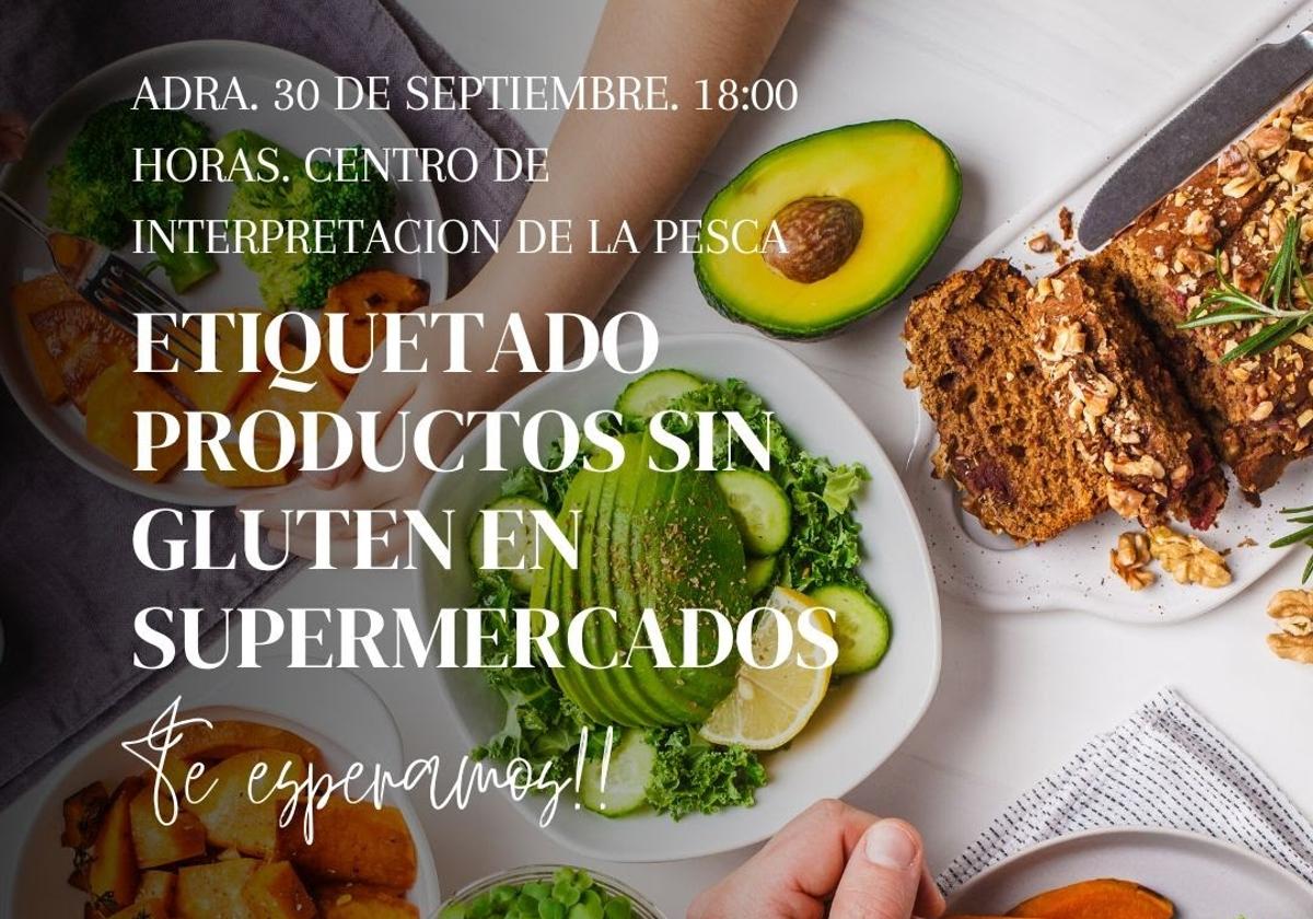 Charla sobre etiquetado sin gluten en Adra