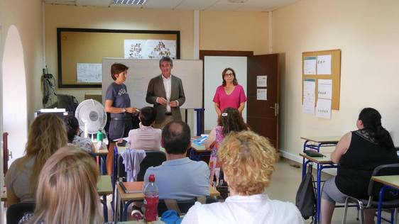 Formación para vecinos desempleados en Adra