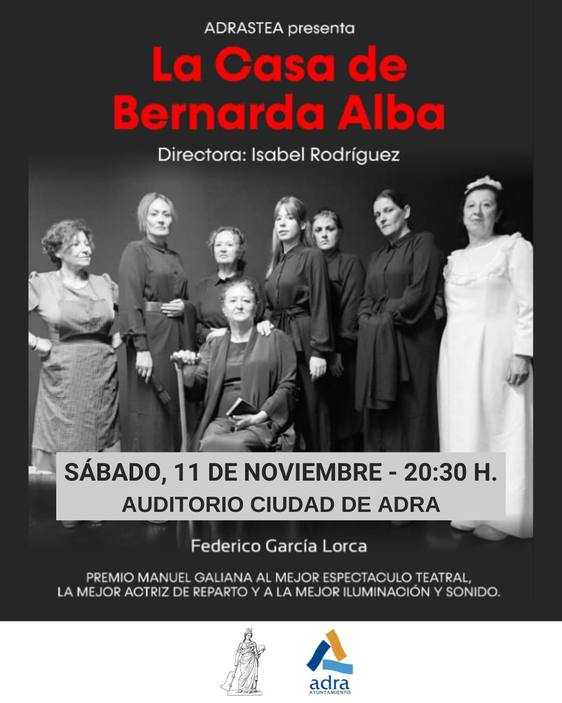 La Casa de Bernarda Alba, en el Auditorio Ciudad de Adra