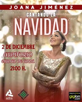 La voz de Joana Jiménez, en el Auditorio Ciudad de Adra