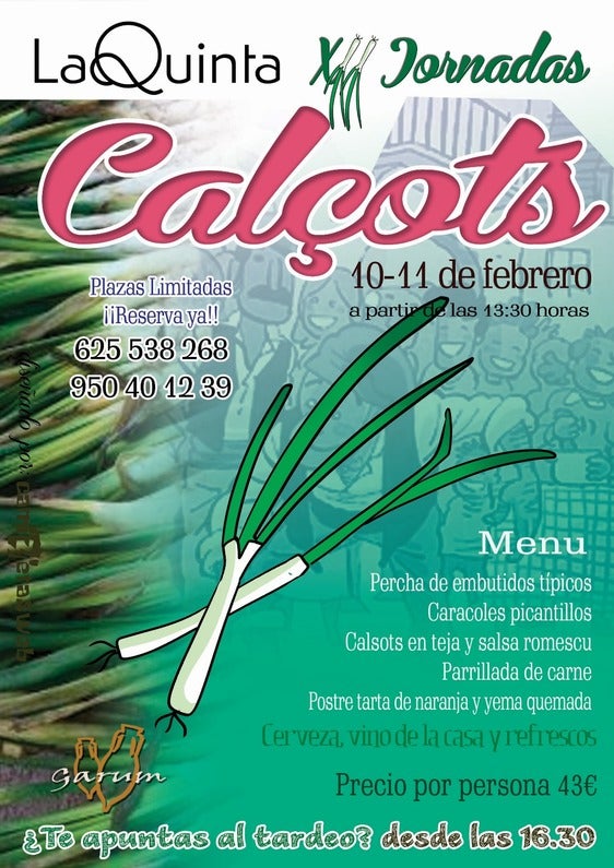 Jornadas gastronómicas con el calçot como protagonista
