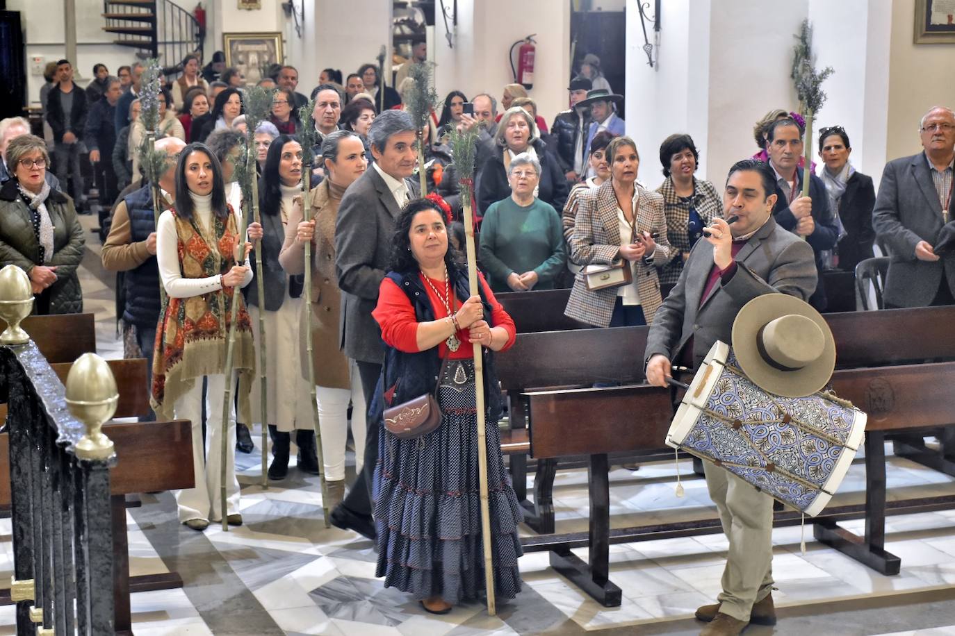 Adra venera a la Virgen del Rocío