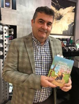 'Sebastián y la residencia de ancianos', el primer libro del abderitano David Pomares