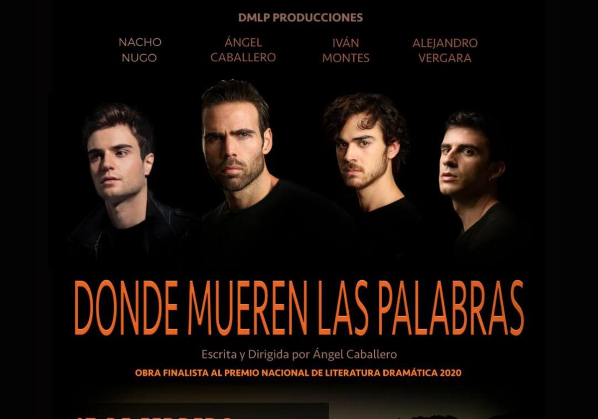 'Donde mueren las palabras', entradas disponibles
