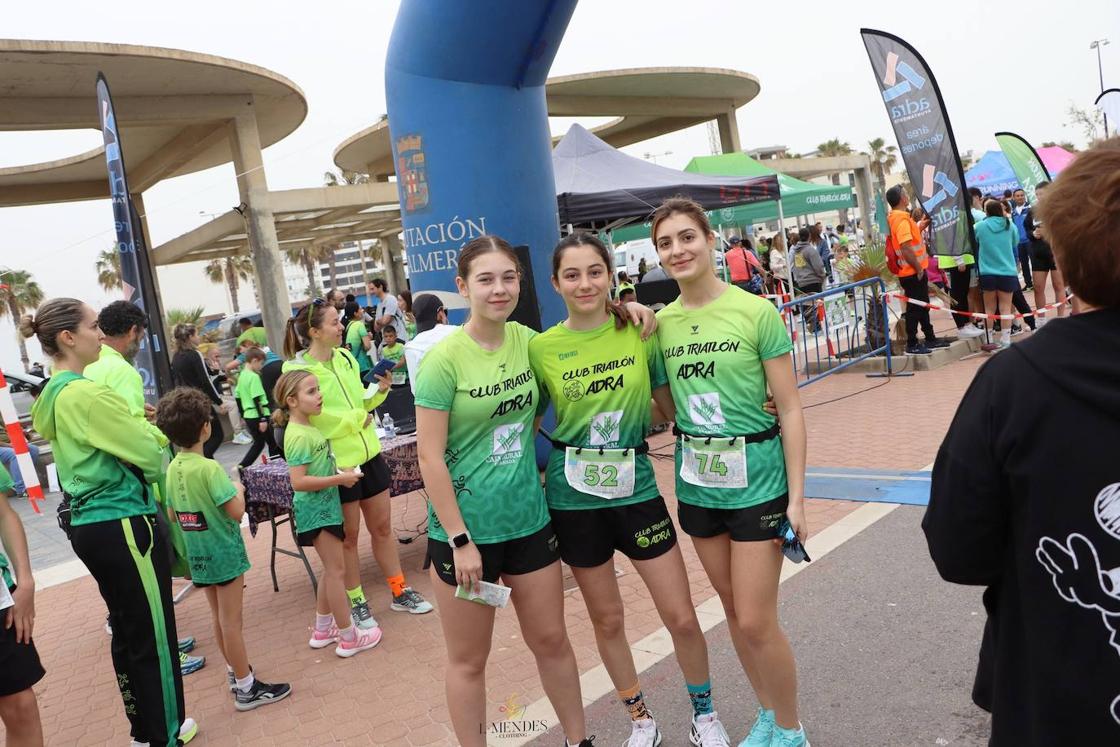 La carrera del Club Triatlón de Adra «coge cuerpo»