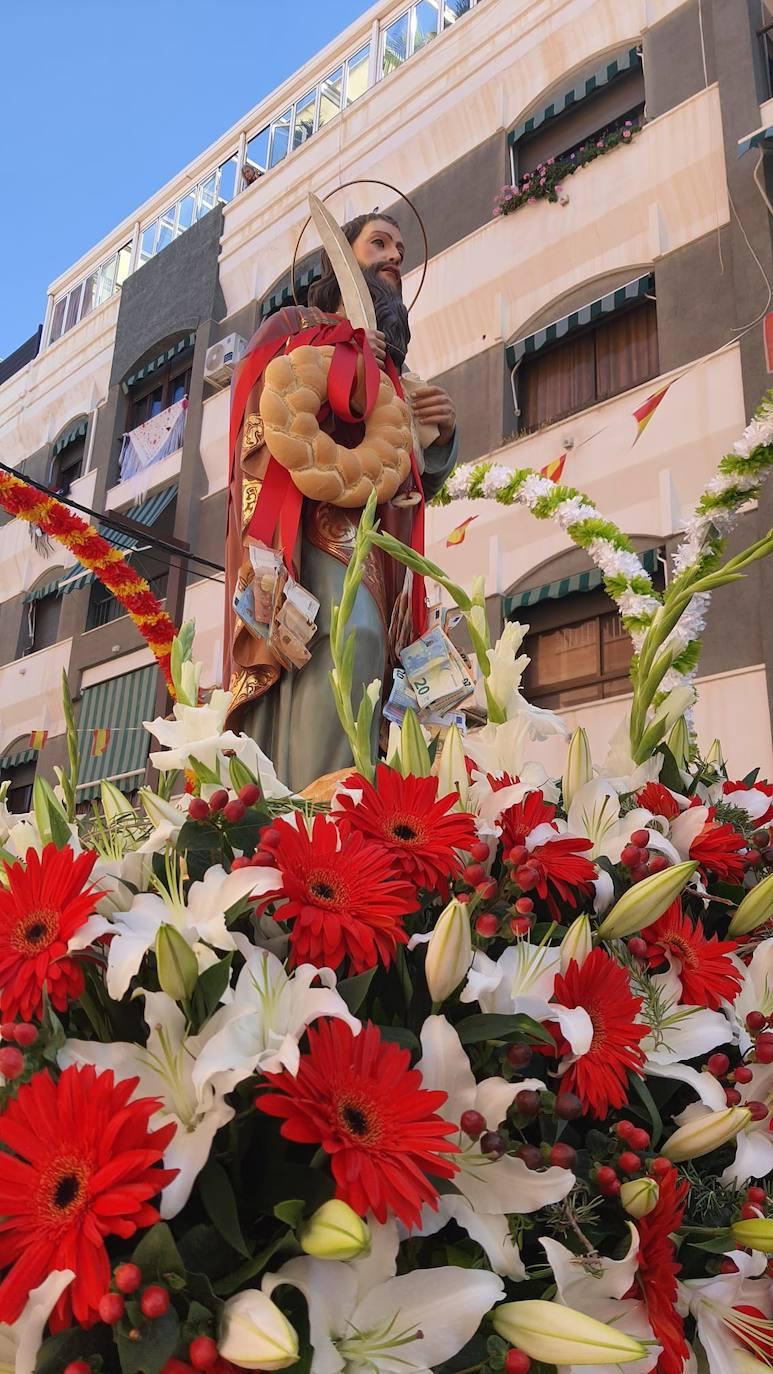 Adra vitorea al patrón de los labradores en su día grande