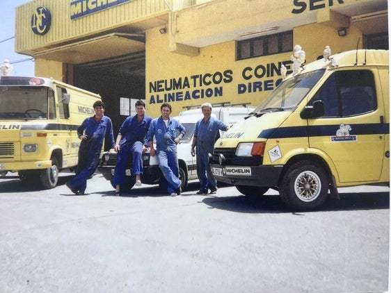 Juan Coines, del pequeño taller de neumáticos a ejemplo a seguir