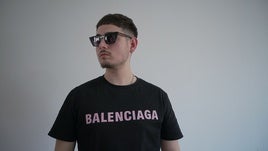 RIIKY y Sergio Contreras, en la Caseta Municipal de Berja