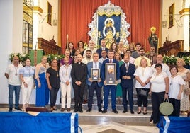 Cortés: «Soy hermano de la Hermandad de la Virgen del Mar y San Nicolás de Tolentino desde hace ya muchos años, y lo soy porque sí«