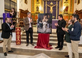 Presentación del cartel anunciador de la Semana Santa de Adra.