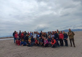 Gran acogida de la ruta 'Las Amoladeras' dentro del programa Adra en la Senda y Aventura