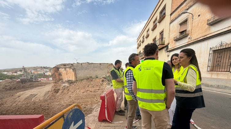 Las obras para mejorar la seguridad vial en la A-358 en Berja avanzan en su primera fase