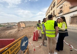 Las obras para mejorar la seguridad vial en la A-358 en Berja avanzan en su primera fase