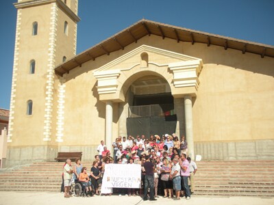 La Asociación cultural Virgen de la Vega de Adra quiere recibir a su imagen