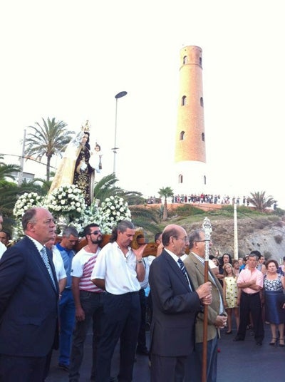 Adra celebra la fiesta de la Virgen del Carmen