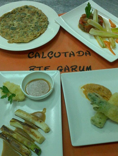 Restaurante Garum celebra el 22 de febrero su III Calçotada