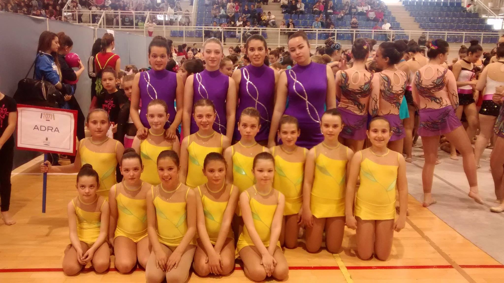 Abierto el plazo para inscribirse en el club Purpurina de gimnasia rítmica