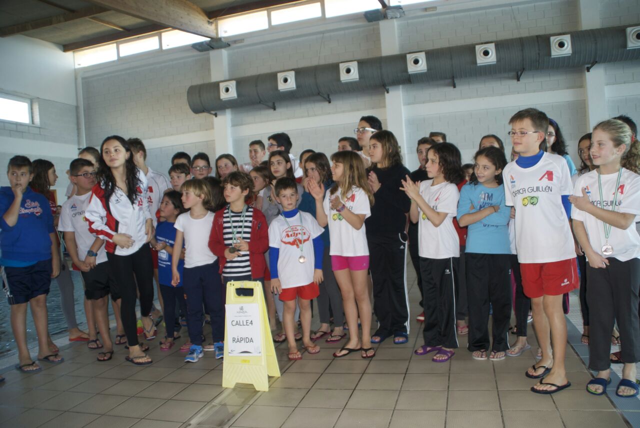 El Club de Natación de Adra reúne a nadadores de El Ejido, Berja y Albuñol