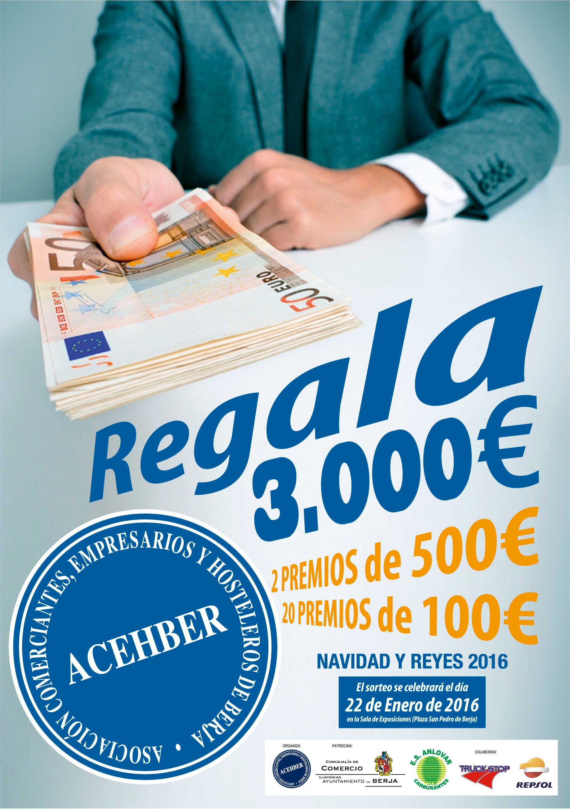 El comercio virgitano reparte 80.000 papeletas para regalar veinte premios