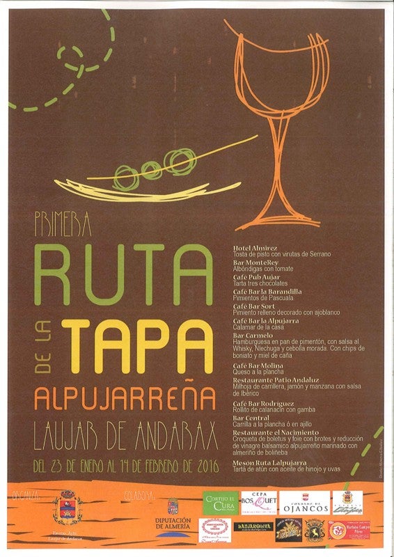 Laujar se estrena en las rutas de tapas