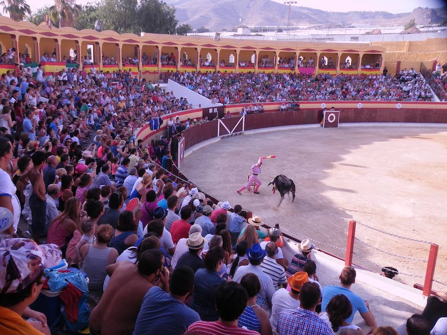 Diego Ventura, El Fandi y Torres Jerez en la corrida de la Feria de Berja