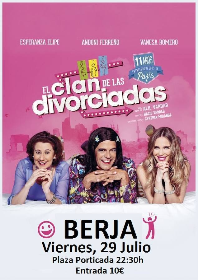 Teatro de primer nivel, hoy en Berja
