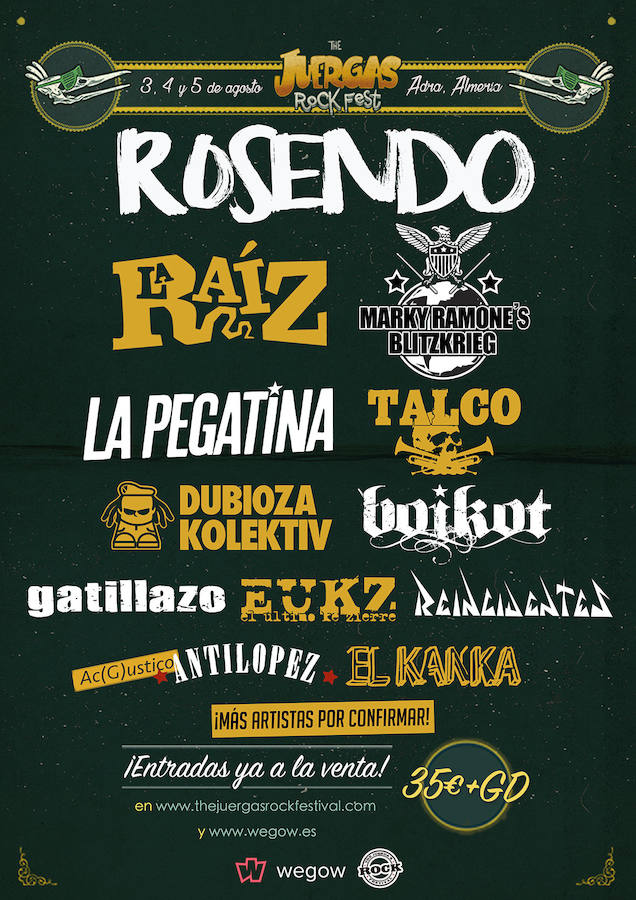 Rosendo, en The Juerga's Rock