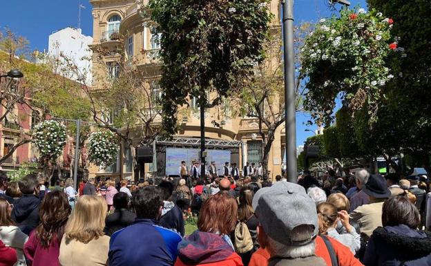 Los canteros de Macael se ganan el corazón de los almerienses