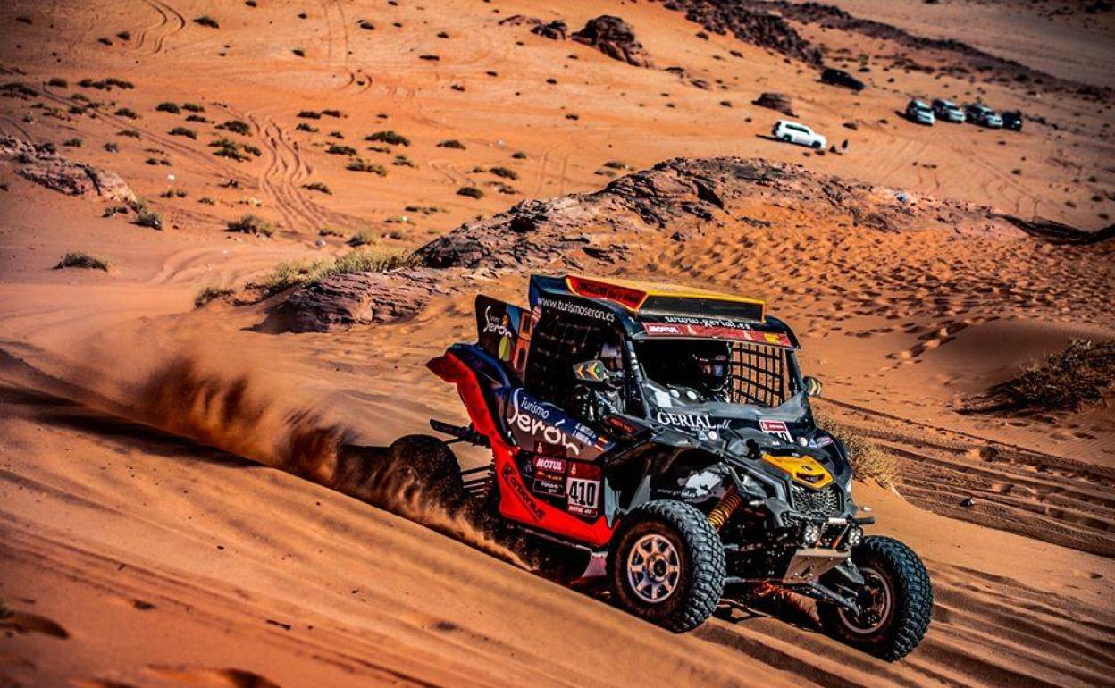 Hinojo y Ortega inmejorables en el Dakar 2020 con su quinta posición