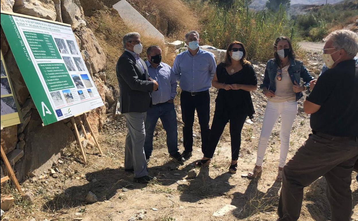 Casi tres millones para la limpieza de cauces en el Almanzora, casi finalizada