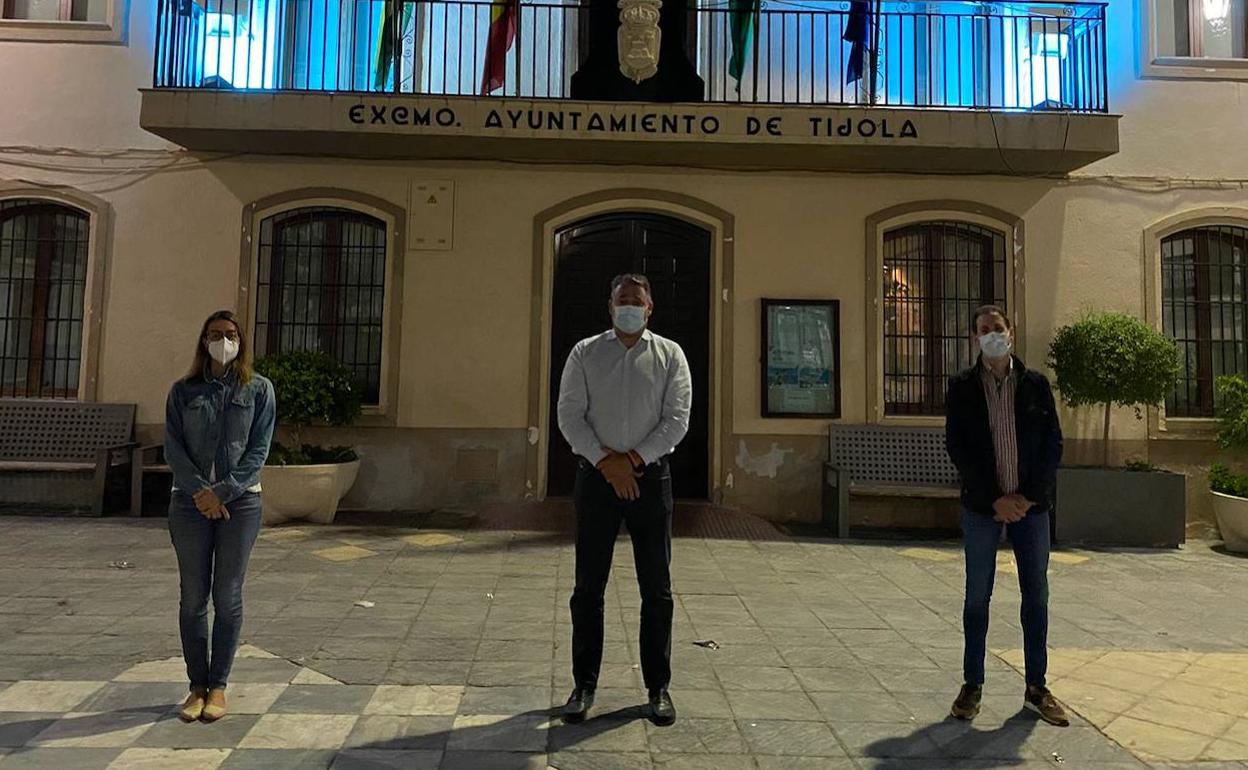 El alcalde de Tíjola y los dos concejales de Ciudadanos dejan la formación y se pasan al grupo de no adscritos