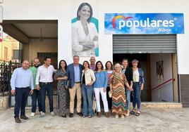 De la Cruz promete mejoras en el Área Sanitaria Norte en un acto de apoyo a la candidata del PP de Albox