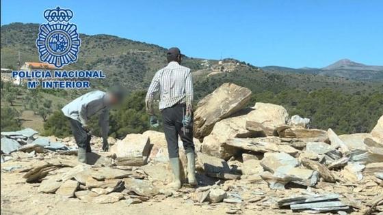 Detenido un empresario pakistaní por explotar a compatriotas en una cantera de Macael