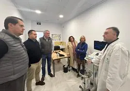 Salud estrena ecógrafos en los ambulatorios Macael y valora la mejora asistencial