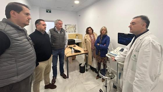 Salud estrena ecógrafos en los ambulatorios Macael y valora la mejora asistencial
